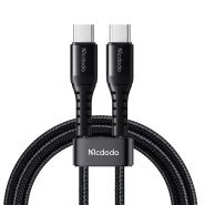 کابل تبدیل USB-C به USB-C مک دودو مدل CA-564 با محافظ تقویت شده و توان 60 وات
