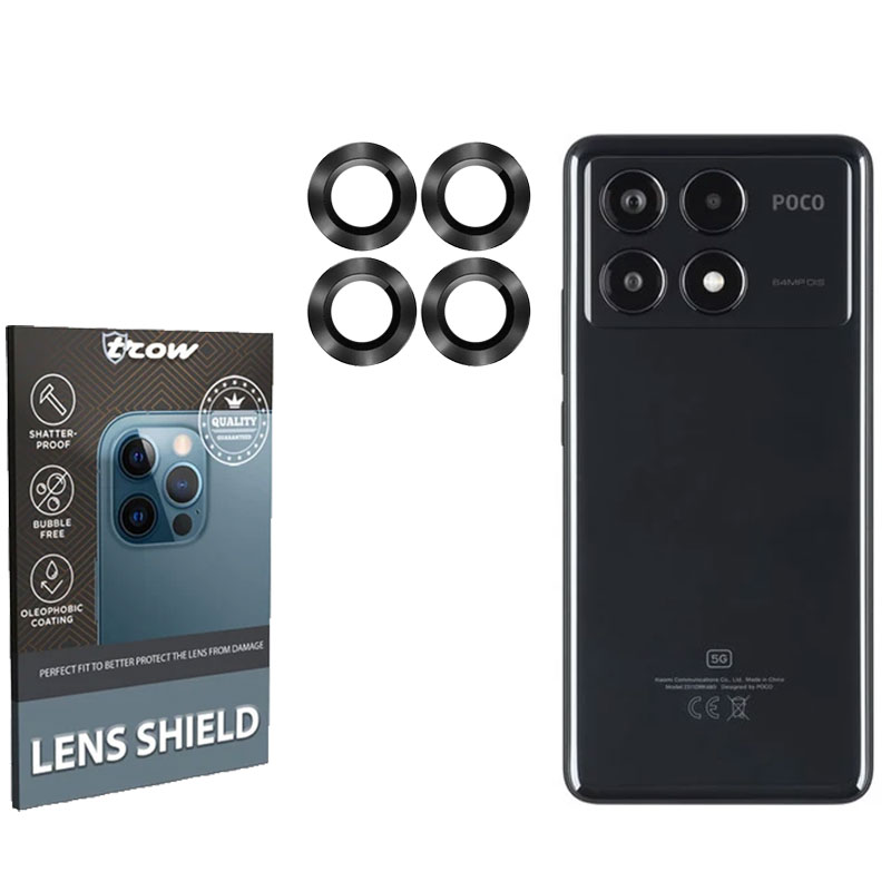 گلس و محافظ لنز دوربین شیائومی Poco X6 Pro گلس و محافظ لنز دوربین شیائومی Poco X6 Pro