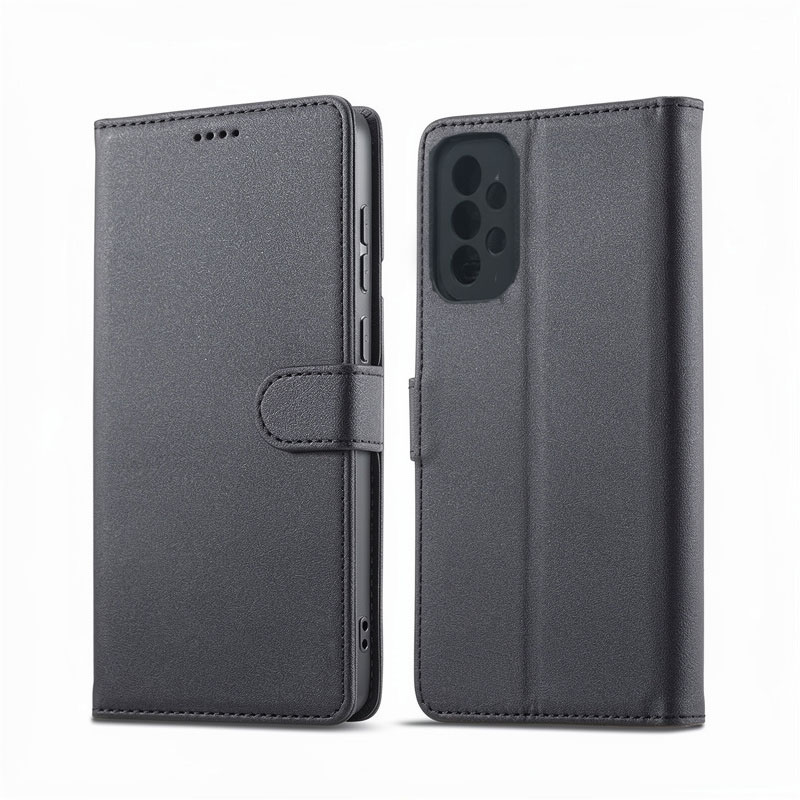 کیف کلاسوری چرمی مشکی برای گوشی سامسونگ Galaxy A13 با درب مگنت دار و قابلیت استند کیف کلاسوری چرمی مشکی برای گوشی سامسونگ Galaxy A13 با درب مگنت دار و قابلیت استند