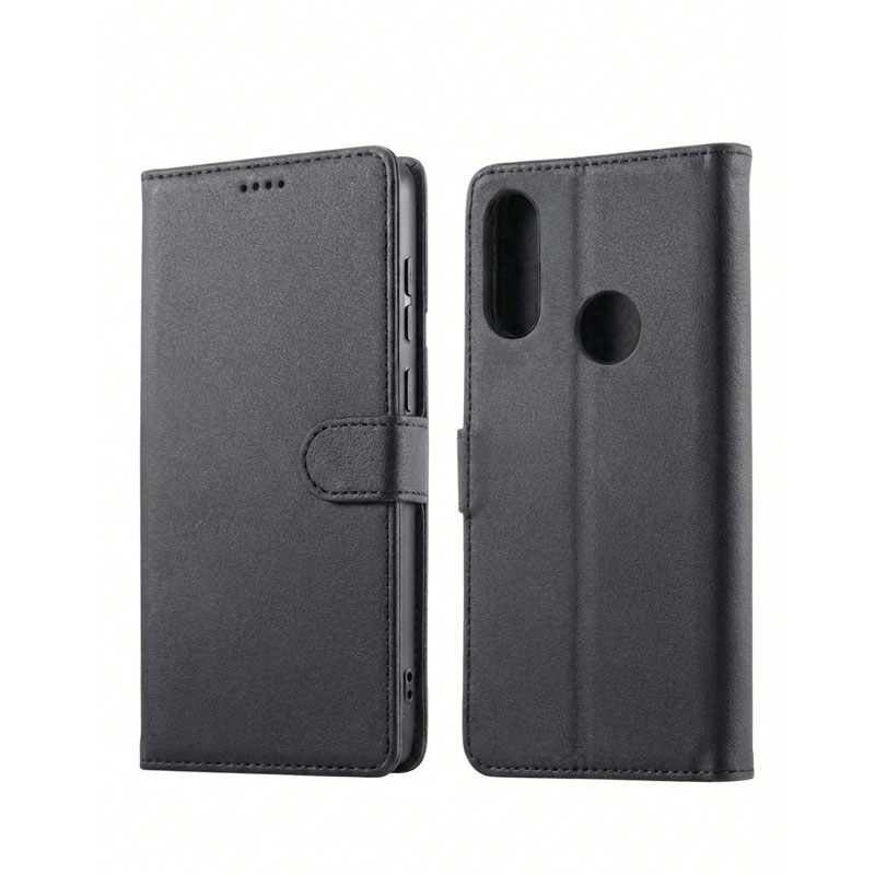 کیف کلاسوری چرمی مشکی برای گوشی سامسونگ Galaxy A20 با درب مگنت دار و قابلیت استند کیف کلاسوری چرمی مشکی برای گوشی سامسونگ Galaxy A20 با درب مگنت دار و قابلیت استند