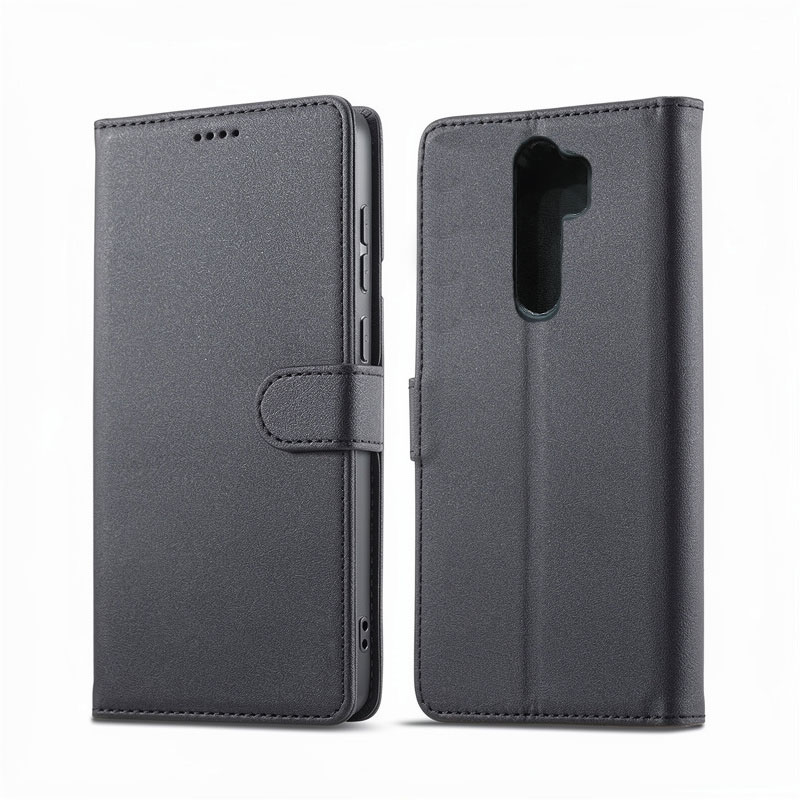کیف کلاسوری چرمی مشکی برای گوشی شیائومی Redmi note 8 pro با درب مگنت دار و قابلیت استند کیف کلاسوری چرمی مشکی برای گوشی شیائومی Redmi note 8 pro با درب مگنت دار و قابلیت استند
