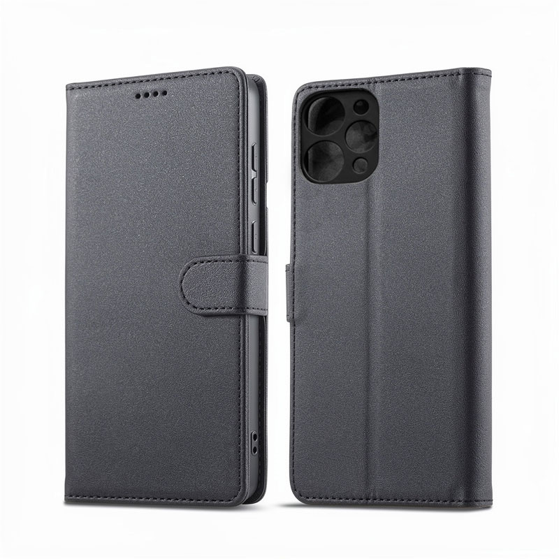 کیف کلاسوری چرمی مشکی برای گوشی شیائومی Redmi 12 با درب مگنت دار و قابلیت استند کیف کلاسوری چرمی مشکی برای گوشی شیائومی Redmi 12 با درب مگنت دار و قابلیت استند