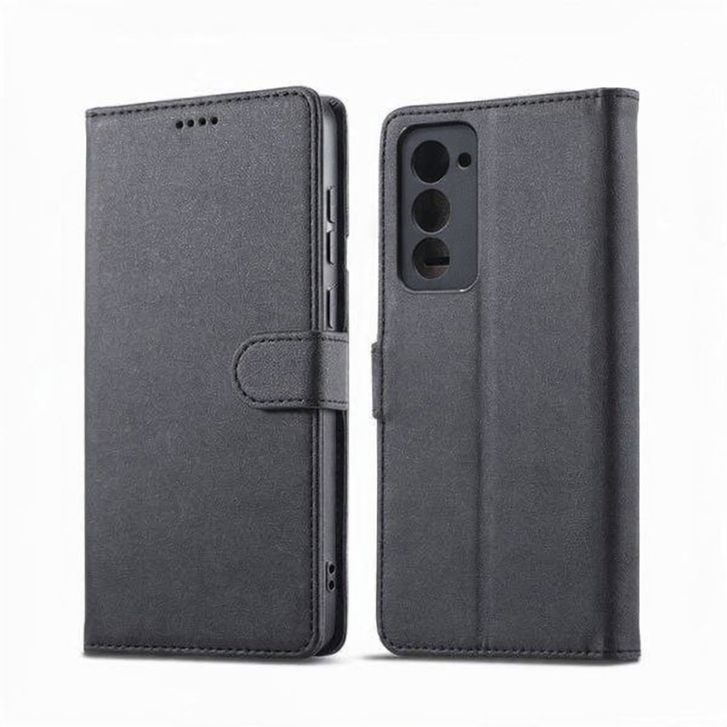 کیف کلاسوری چرمی مشکی برای گوشی شیائومی Redmi 15 با درب مگنت دار و قابلیت استند کیف کلاسوری چرمی مشکی برای گوشی شیائومی Redmi 15 با درب مگنت دار و قابلیت استند