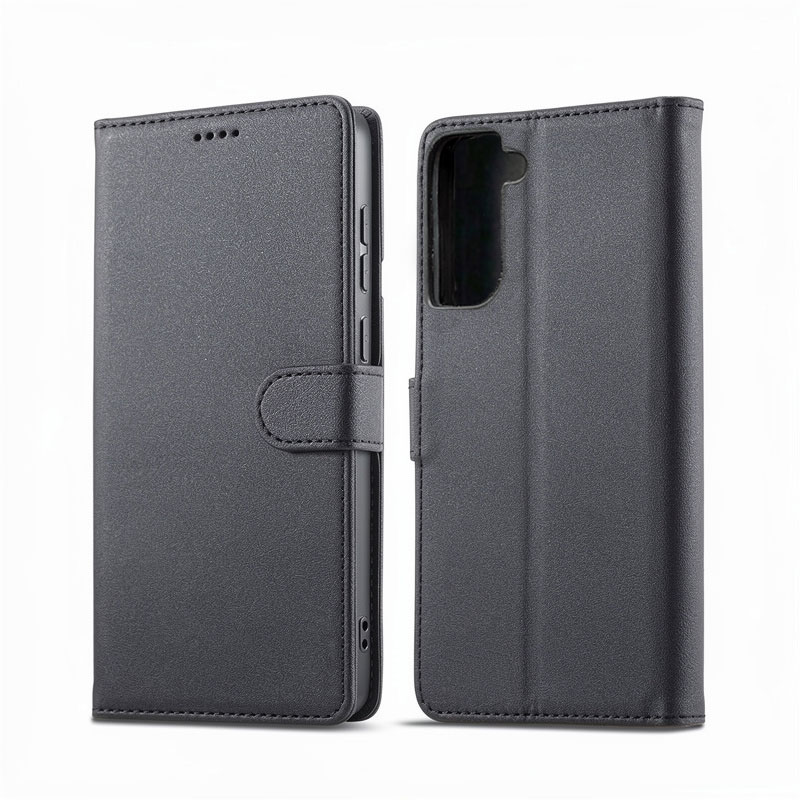 کیف کلاسوری چرمی مشکی برای گوشی سامسونگ Galaxy S21 FE با درب مگنت دار و قابلیت استند کیف کلاسوری چرمی مشکی برای گوشی سامسونگ Galaxy S21 FE با درب مگنت دار و قابلیت استند