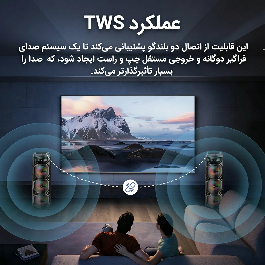 اسپیکر پارتی باکس مدل ZQS-8301 اسپیکر پارتی باکس مدل ZQS-8301