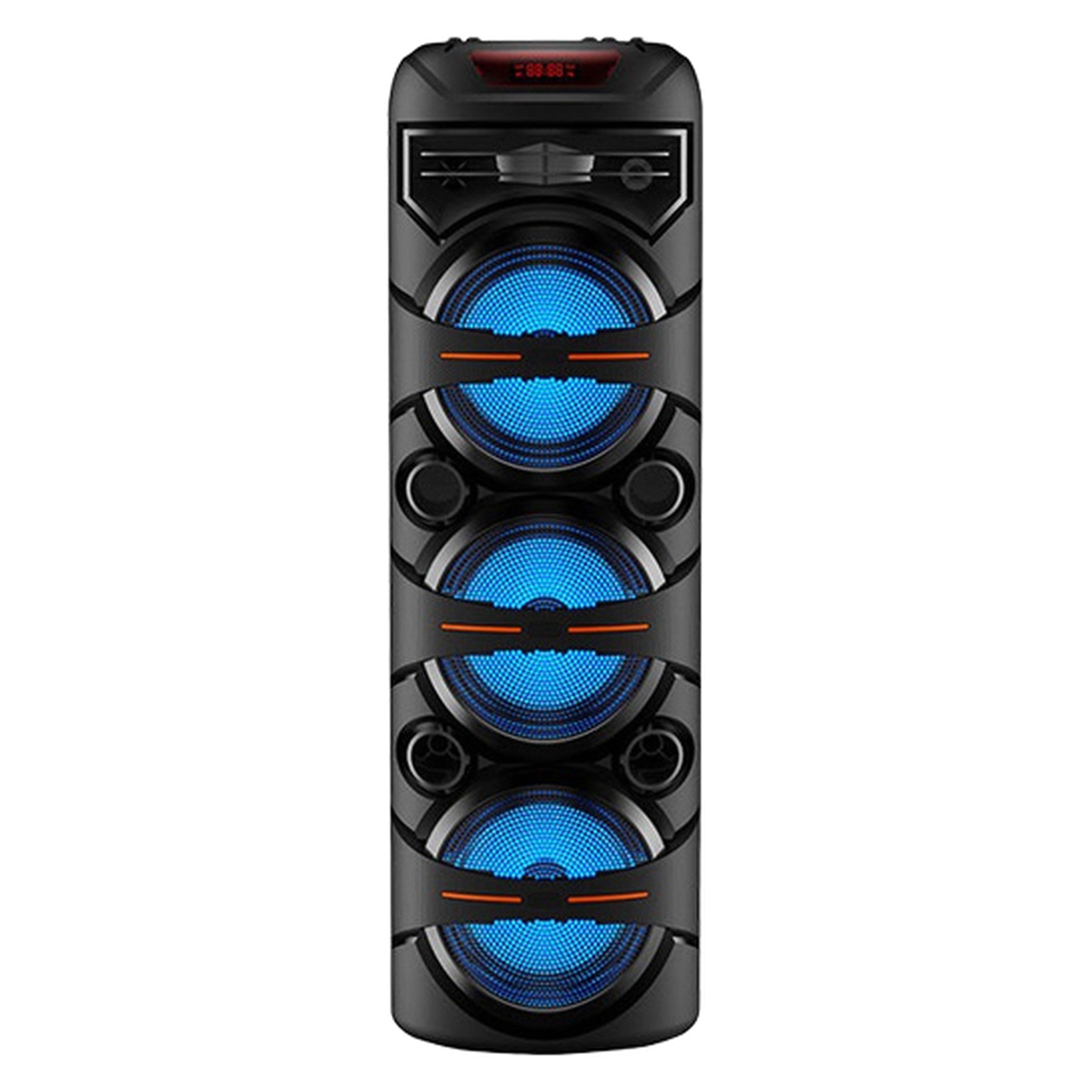 اسپیکر بزرگ ۸ اینچی مدل ZQS-8302 با رقص نور RGB دایرهای اسپیکر بزرگ ۸ اینچی مدل ZQS-8302 با رقص نور RGB دایرهای